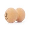 Cork Peanut Massage Ball for Yoga and Muscle Recovery, Natural Cork Material, 8x16cm Double Ball Design view 1