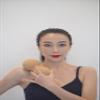 Cork Peanut Massage Ball for Yoga and Muscle Recovery, Natural Cork Material, 8x16cm Double Ball Design view 4