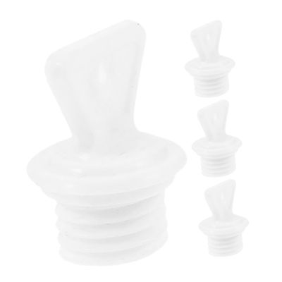 EXAOMBLE 4pcs Hot Water Bottle Stopper Sealing Lids Replacement Caps 2.1cm Inner Diameter Plastic Plugs for Hot Water Bag Leak Prevention and Heat Retention Use