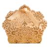 jweemax 25PCS Laser Cut Hollow Paper Candy Box Gift Boxes Lace Candy Boxes for Wedding Party Favor Decoration Wedding Decorations,Khaki view 1