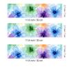 3 pcs Blue Marble Texture Cake Strips Edible birthday cake strips, cake side borders, Icing Sheets 2.7X11.8 view 3
