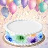 3 pcs Blue Marble Texture Cake Strips Edible birthday cake strips, cake side borders, Icing Sheets 2.7X11.8 view 4