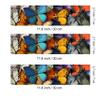 3 pcs Bold Abstract Brushstrokes Cake Strips Edible birthday cake strips, cake side borders, Icing Sheets 2.7X11.8 view 3