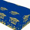 ZRLABL Graduation Season Blue & Gold Tablecloth Congrats Grad Party Decor(Blue&Gold-Tablecloth) view 1