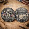 250th Anniversary of American Independence Commemorative Coin 17762026 Patriotic Collectible Medal, We The People Design (1 Side (Front)) view 2