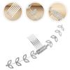 ARTSEWPLY Adjustable Mask Ear Strap Extender with Rhinestone Buckle White Face Mask Ear Saver Relief Hook view 4