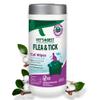 Vets Best Flea and Tick Wipes for Cats, Plant-Based Wipes for Flea and Tick Prevention, Also Fights Against Mosquitos, Eggs, Certified Essential Oils, Pest Control Pets and Home Use, 50 Count view 1