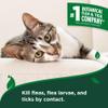 Vets Best Flea and Tick Wipes for Cats, Plant-Based Wipes for Flea and Tick Prevention, Also Fights Against Mosquitos, Eggs, Certified Essential Oils, Pest Control Pets and Home Use, 50 Count view 3