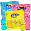Peeps Marshmallow Bunnies, Pink, Blue, and Yellow Bunny Shaped Treats, Easter Basket Stuffers, (Pack of 3) view 1