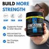 eFlow Nutrition Micronized Creatine Monohydrate Powder Unflavored No Bloat Creatine for Men & Women - Muscle Strength, Performance & Recovery - 60 Servings, 5g Per Serving view 2