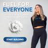 eFlow Nutrition Micronized Creatine Monohydrate Powder Unflavored No Bloat Creatine for Men & Women - Muscle Strength, Performance & Recovery - 60 Servings, 5g Per Serving view 3