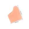 EXHUMKY Toe Spacer 2 Pairs Silicone Sebs Open Toe Pressure Relief White view 2