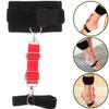 BIUDECO Adjustable Drop Foot Brace with Ankle Support and Black Resistance Band, Plantar Fasciitis Night Splint for Foot Drop Correction and Ankle Stabilization, Unisex Orthotic view 3