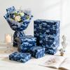 60 Sheets Blue Camouflage Pattern Wrapping Paper, 20 x 14 Inch Army Gift Wrapping Tissue Decorative Supplies for Birthday Veterans Day, Camping Themed Party, Retirement, Hunting Party view 4