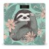 Animal Sloth Mint Green Digital Bathroom Scale for Body Weight Weighing Scale with Backlit LCD Display High Precision Measurements & Measures Weight Up to 180kg view 1