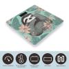 Animal Sloth Mint Green Digital Bathroom Scale for Body Weight Weighing Scale with Backlit LCD Display High Precision Measurements & Measures Weight Up to 180kg view 3