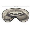 Sloth My Spirit Animal Sleep Mask for Side Sleeper Pressure-Free & Light Block-Out Eye Mask Comfortable Eye Covers Soft Breathable Blindfold Adjustable Night Blindfold for Men Women view 2