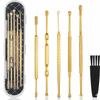10PCS Ear Pick Removal Kit, Ear Cleansing Tool Set, Ear Curette Ear Wax Remover Tool with Storage Box-(1) view 1