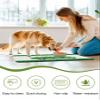 St. Patrick's Day Truck with Gold Coin Bathroom Rug Diatomaceous Earth Bath Mat,Absorbent Shower Mat Non-slip Doormat for Kitchen Bedroom, Green Clovers Leaf Plaid Diatomite Stone Mats 18x30in view 4