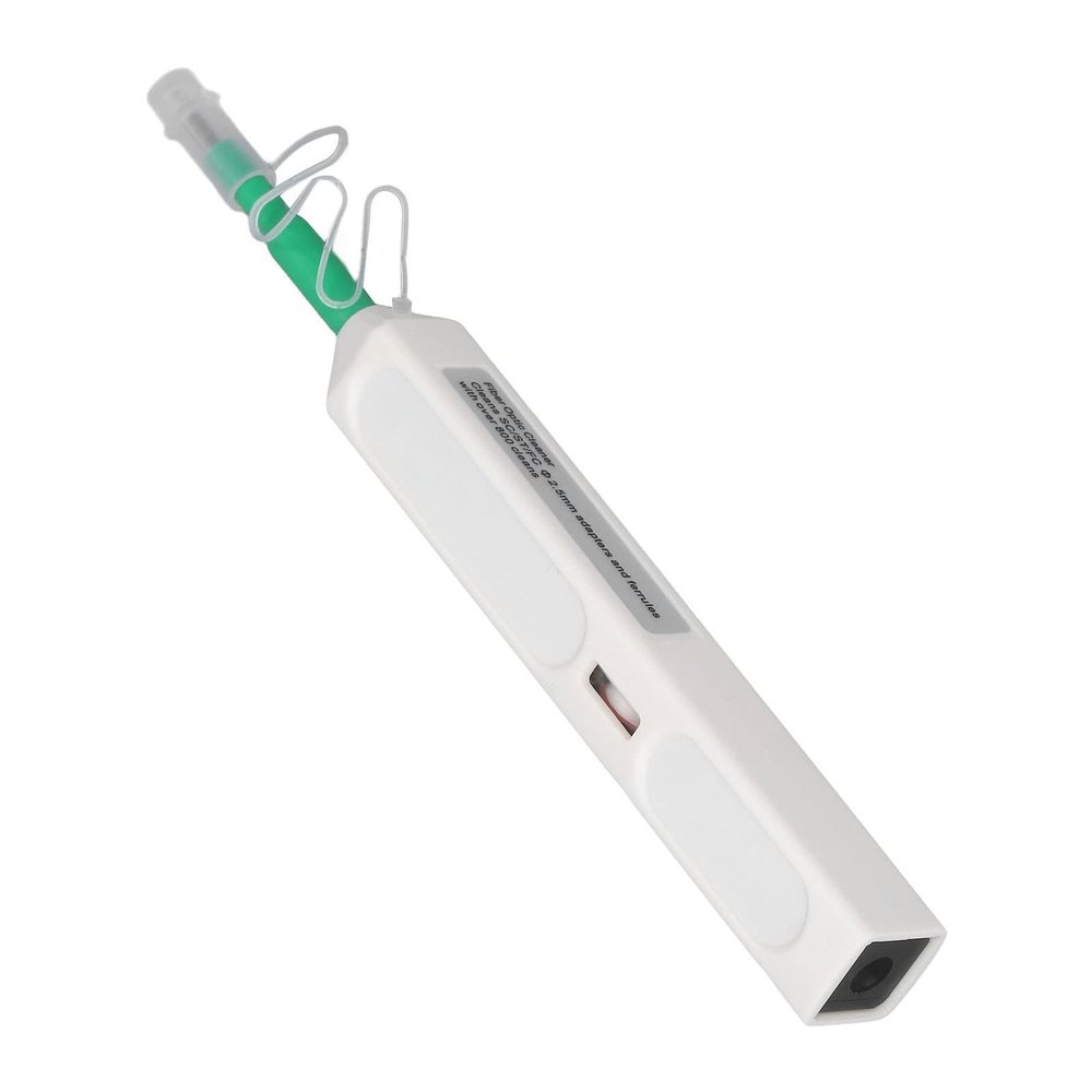 lvifloae 180 Rotating Fiber Cleaning Pen Contact Lens Applicator Tool 2.5mm for SC ST FC Fiber Optic Connector Maintenance Tasks