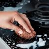 Dishwashing Brush Kitchen Brush Dish Scrubber Scrubbing Pads view 3