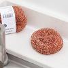 Dishwashing Brush Kitchen Brush Dish Scrubber Scrubbing Pads view 4