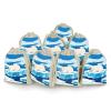 VIDI 8 PCS Polar Bears Drawstring Gift Bags Cotton Linen Party Favors Bags Reusable Burlap Bags for Decorated Event Holiday Party Favors, Wedding Favors view 1