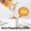 COELO Original Milk Tea 22gx 10 Stick (Total 7.7oz) | Sweet Tea Black Tea Milk Powder Pack | Korean-Style Classic Milk Tea Rich Flavor Easy-Cut | Camping Office Pantry Party Home Cafe Individual Packet view 2