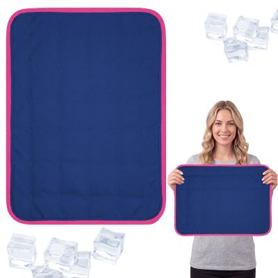 Fumete Extra Large Reusable Gel Ice Pack 20 x 24 Inch for Full Body Pain Relief, Hip, Shoulder, Knee, Back, Flexible Comfy Cold Pack Compress for Swelling, Bruises