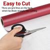 Gift Wrapping Paper, Red Pearly Wrapping Paper Roll, 17 Inch X 32.8 Feet view 2