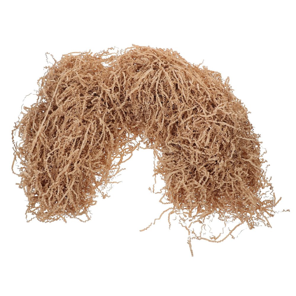 BAZEITFLOW Crinkle Cut Raffia Paper Filler 1kg Pack Kraft Wrapping Shredded Paper for Box Decoration Basket Stuffing Party Wedding Packaging