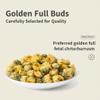 3.52 Oz/100g Chrysanthemum Tea organic Chinese Chrysanthemum Herbal Tea Loose Leaves, Tai Ju Dried Chrysanthemum Flowers with Floral Freshness and Natural Sweetness, Non-GMO, Gluten Free, Caffeine-Free (100g/3.52oz chrysanthemum) view 3
