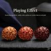 2Pcs Chinese Walnuts Fidget, 2026 New Chinese Wenwan Walnuts, Hand Training Massage Stress Relief Balls for Relaxation Focus & Gifts (A) view 2