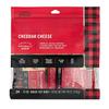 Creamery Seriously Sharp Snack Pack Cheddar Cheese , A mouthwatering lactose-free and gluten-free cheddar cheese with award-winning taste. Each cheese comes individually wrapped for on the go snacking. [18 oz , 1.12 lb ] , 24 ct view 1