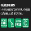 Creamery Seriously Sharp Snack Pack Cheddar Cheese , A mouthwatering lactose-free and gluten-free cheddar cheese with award-winning taste. Each cheese comes individually wrapped for on the go snacking. [18 oz , 1.12 lb ] , 24 ct view 3