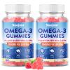2 Pack Vegan Omega-3 Gummies1000mg for Adults - Sugar Free Supplement with 400mg DHA & 600mg EPA, Vitamins A, C, E, and Zinc - 120 Count view 1