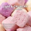 Freeze Dried Yogurt Chunks 5.3 oz, Freeze Dried Ice Cream, Crispy Skin Mixed with Fruit Flavors, Mango, Strawberry, Blueberry and Original Flavors Assorted Pack,Yogurt Fruit Snacks,Individually Wrapped view 2
