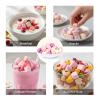 Freeze Dried Yogurt Chunks 5.3 oz, Freeze Dried Ice Cream, Crispy Skin Mixed with Fruit Flavors, Mango, Strawberry, Blueberry and Original Flavors Assorted Pack,Yogurt Fruit Snacks,Individually Wrapped view 4