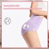 Women's Washable & Reusable Leakproof High-Waist Lace Panties with Hip Lift for Incontinence (4pcsc 5XLarge) view 2