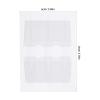 MAGICLULU Zip Seal Wound Care Strips 3-Closure Elastic Adhesive Bandages 6x8cm Self-Sticking Non-Woven Fabric for Skin Wound Sealing and First Aid Use view 2