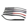 1pair TR90 Glasses Flex Hinge for Repair Broken Rod Replacement Spring Memory Eyeglasses Leg TR006(Black) view 1
