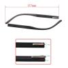 1pair TR90 Glasses Flex Hinge for Repair Broken Rod Replacement Spring Memory Eyeglasses Leg TR006(Black) view 3