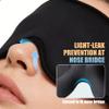 2PCS Sleep Mask for Women Men, Lightweight Breathable Eye Masks for Sleeping, Light Blocking Soft 3D Sleeping Eye Mask for Side Sleeper, Relaxing Travel Sleep Eye Mask (Black & Pink) view 4