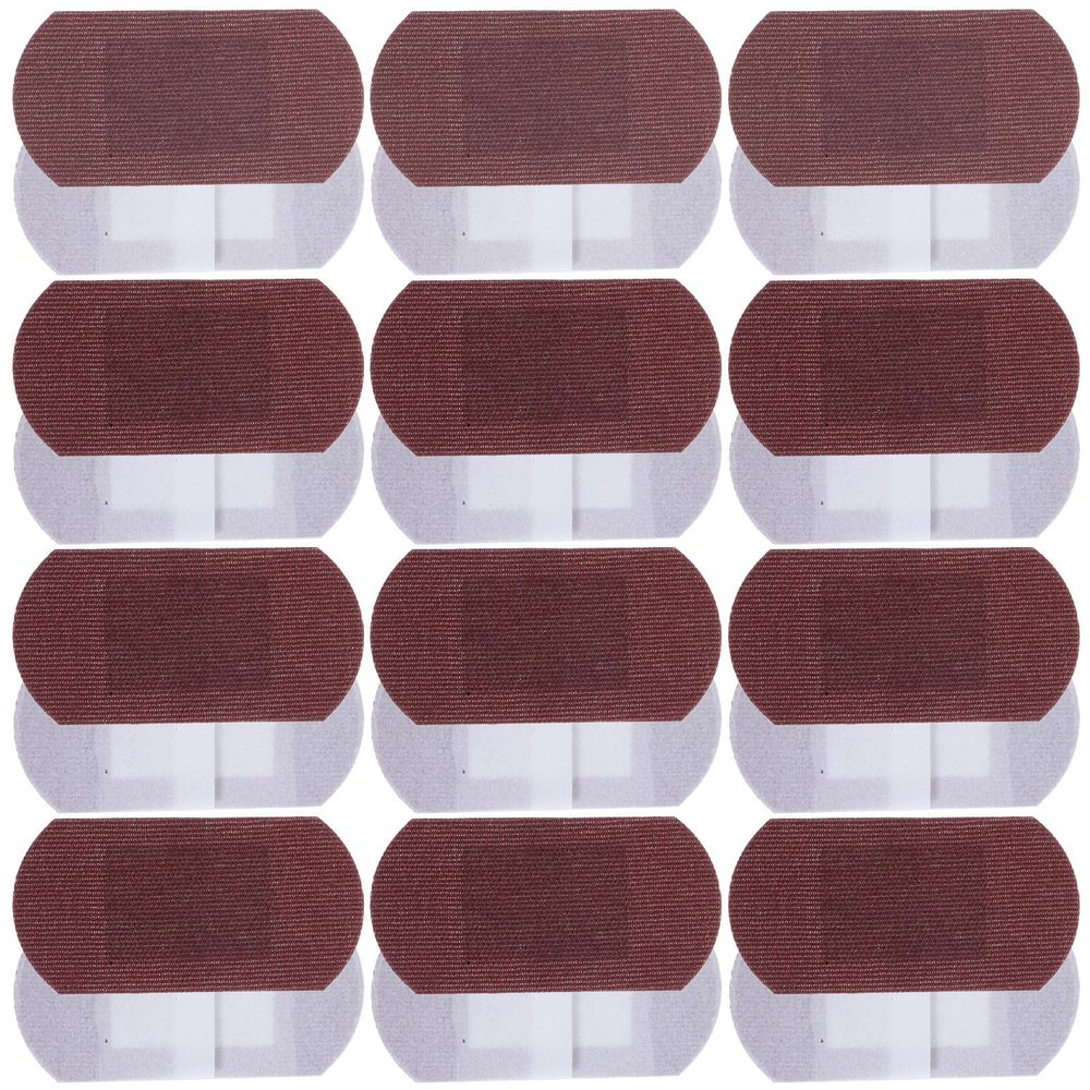 Veemoon Fingertip Fabric Bandages 50pcs, Breathable Elastic Adhesive Patches 38x19mm for Small Cuts and Cracked Fingertip Treatment, Comfortable First Aid for Hands and Fingers