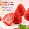 8.82 Oz Freeze Dried Strawberries Crispy Freeze-Dried Whole Strawberries Intense Sweet & Tart Flavor Natural Crispy Fruit Snack Dehydrated Fruit Dried Fruit Snack for Baking Yogurt view 3