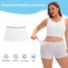 Fenanrior 10-Pack High Waist Seamless Postpartum Panties, Washable Disposable for Women, C-Section Recovery & Incontinence, Breathable & Comfortable view 3