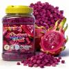 9.5oz Freeze Dried Dragon Fruit Cubes, Crispy & Light Red Pitaya Snacks, 1-Ingredient, for Smoothie Bowls, Baking, Cereal, Yogurt Snacking view 1