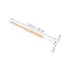 Outanaya Toothbrush Soft Bristles 10pcs Natural Reusable Manual Toothbrush Set for Adults with Non-Slip Handle White, Eco-Friendly Travel Oral Care view 2