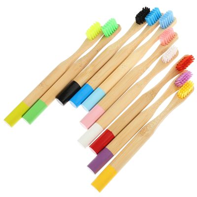 TOBBOMEY 10pcs Handle s Toothbrush Set, Soft Charcoal Bristles, Wear-Resistant Manual Toothbrushes for Boys, Portable Oral Care for Travel and Daily Use