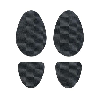 20 Pcs Wear-Resistant Non-Slip Shoes Mat Self-Adhesive Forefoot High Heels Sticker Heel Sole Protector Rubber